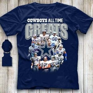 Dallas Cowboys All Time Great Football Player T-shirt